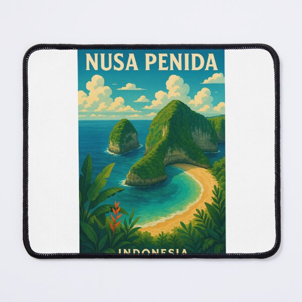 Item preview, Nusa Penida Coastal Cliffs and Kelingking Beach, Bali Indonesia designed and sold by Aryabek.