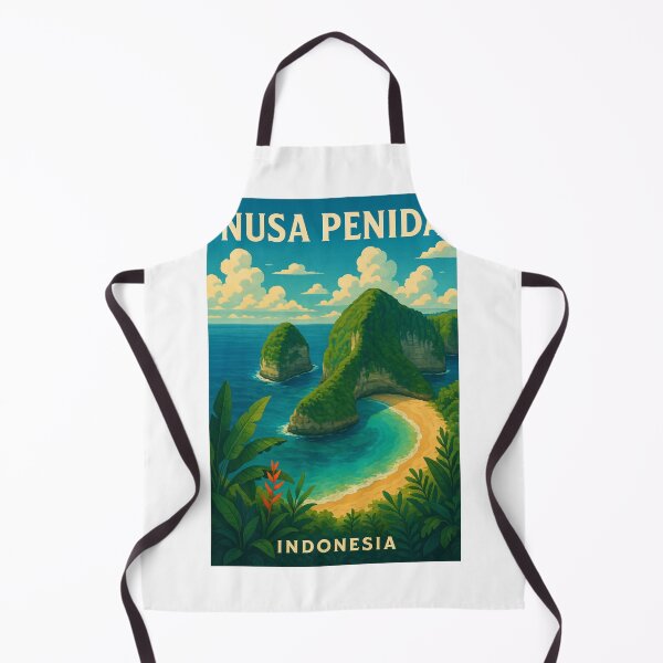 Item preview, Nusa Penida Coastal Cliffs and Kelingking Beach, Bali Indonesia designed and sold by Aryabek.