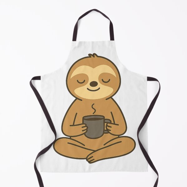 Item preview, Sloth Mode: Mindful Sips designed and sold by CosmicCutouts.