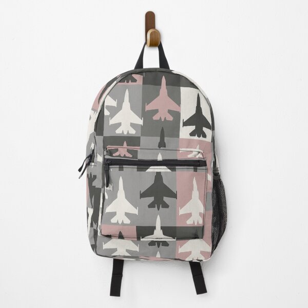 Item preview, plaid jets pattern black pink and grey military designed and sold by PilotandPlane.
