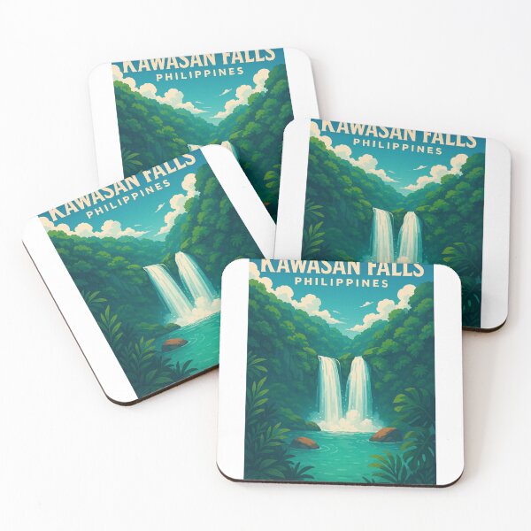 Item preview, Twin Falls at Kawasan Falls, Cebu Philippines designed and sold by Aryabek.