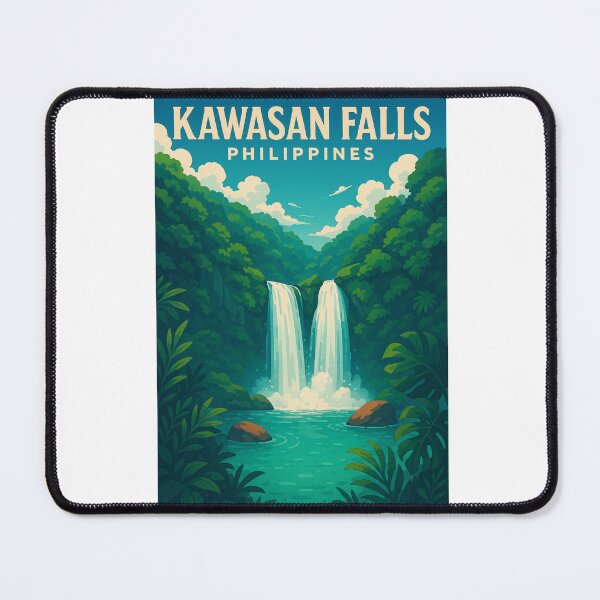 Item preview, Twin Falls at Kawasan Falls, Cebu Philippines designed and sold by Aryabek.