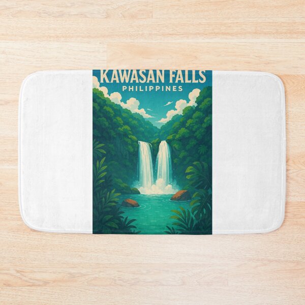 Item preview, Twin Falls at Kawasan Falls, Cebu Philippines designed and sold by Aryabek.