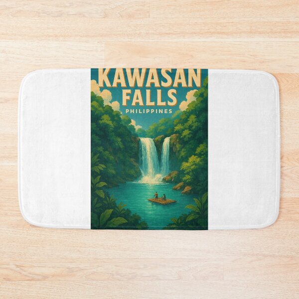 Item preview, Bamboo Raft at Kawasan Falls, Badian Cebu designed and sold by Aryabek.