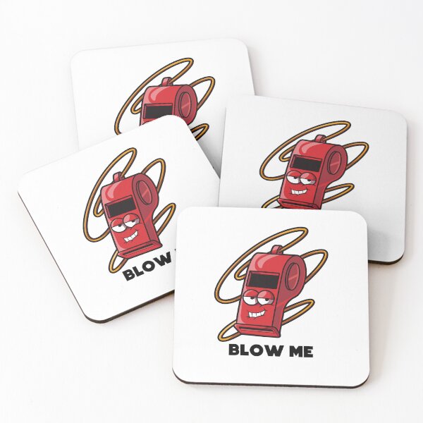 Item preview, Blow Me – Cheeky funny adult humor whistle design for adults (on light colors) designed and sold by messy-nessie.
