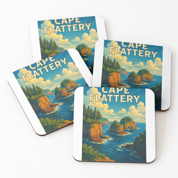Item preview, Sea Stacks and Forest Cliffs, Cape Flattery Washington designed and sold by Aryabek.