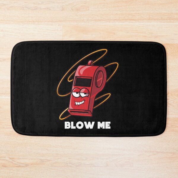 Item preview, Blow Me – Cheeky funny adult humor whistle design for adults (on dark colors) designed and sold by messy-nessie.