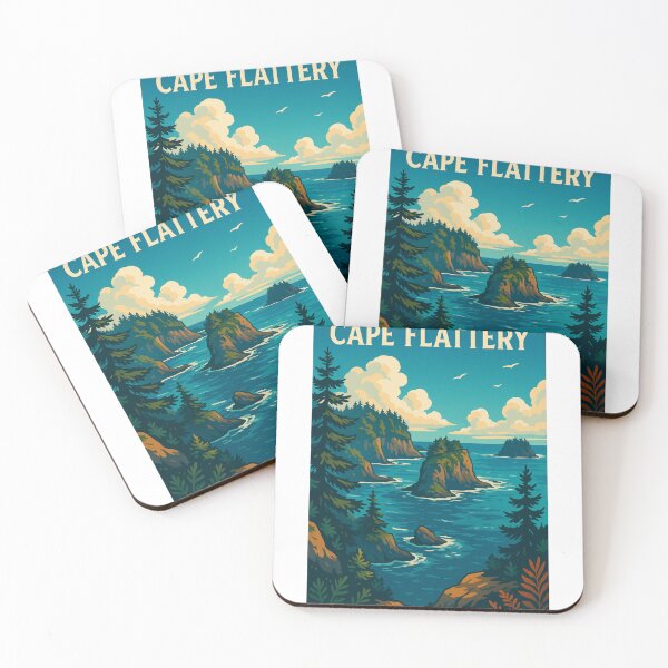 Item preview, Forested Viewpoint at Cape Flattery, Olympic Peninsula designed and sold by Aryabek.