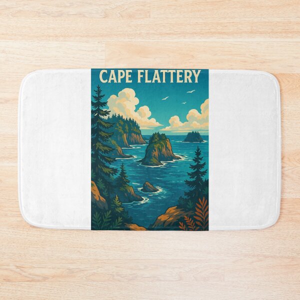 Item preview, Forested Viewpoint at Cape Flattery, Olympic Peninsula designed and sold by Aryabek.