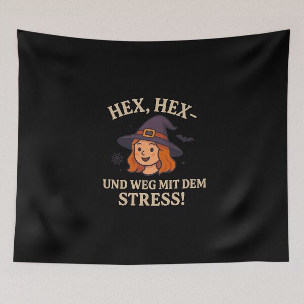 Artikelvorschau, Halloween Hexe - Und weg mit dem Stress entworfen und verkauft von danny-Dsign.