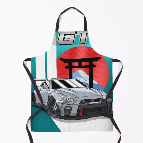 Item preview, GTR R35 JDM – Japanese Torii Gate Fuji Sun Car Illustration designed and sold by JDM Guyvit.