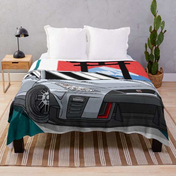 Artikelvorschau, GTR R35 JDM – Japanisches Torii-Tor Fuji Sun Car Illustration entworfen und verkauft von JDM Guyvit.