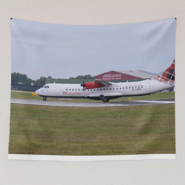 Item preview, Loganair ATR 72-600 G-LMTG MAN Aborted Take-Off designed and sold by Skyframe Aviation.