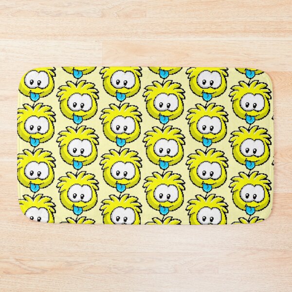 Item preview, pixel art yellow puffle designed and sold by DeltheDork.