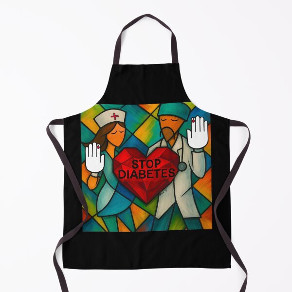 Item preview, Stop Diabetes designed and sold by Karen G. Contemporary Artist.