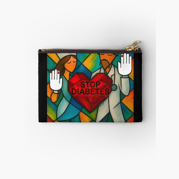 Item preview, Stop Diabetes  designed and sold by Karen G. Contemporary Artist.