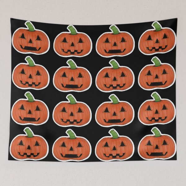 Item preview, Halloween Carved Pumpkins designed and sold by MetalTea.