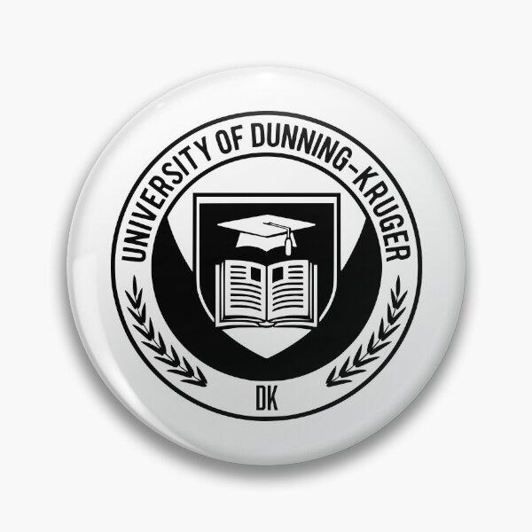 Item preview, University of Dunning-Kruger designed and sold by jdtees.