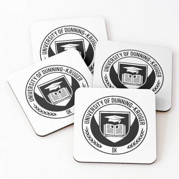 Item preview, University of Dunning-Kruger designed and sold by jdtees.