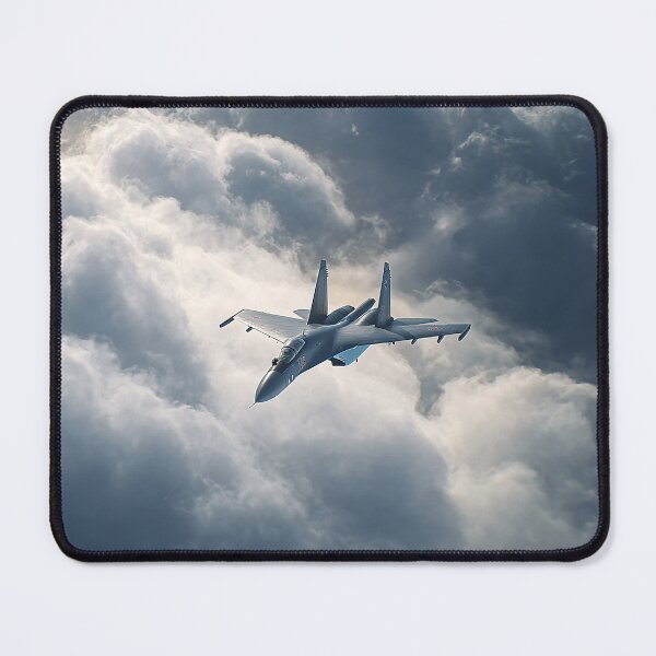Item preview, Sukhoi Su-27 Banking Over Clouds designed and sold by Skyframe Aviation.
