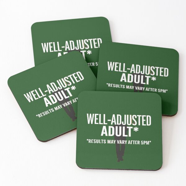 Item preview, Well Adjusted Adult designed and sold by SpaceFrisbee.
