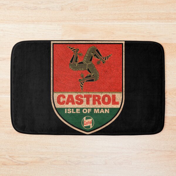 Item preview, Isle Of Man Castrol Logo Tt Shield Vintage As Hell designed and sold by mrliunygelb.