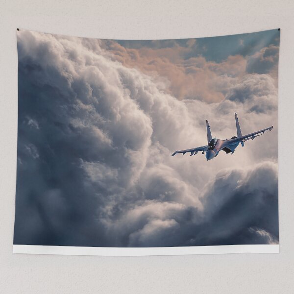 Item preview, Sukhoi Su-27 Under Sunburst Sky designed and sold by Skyframe Aviation.
