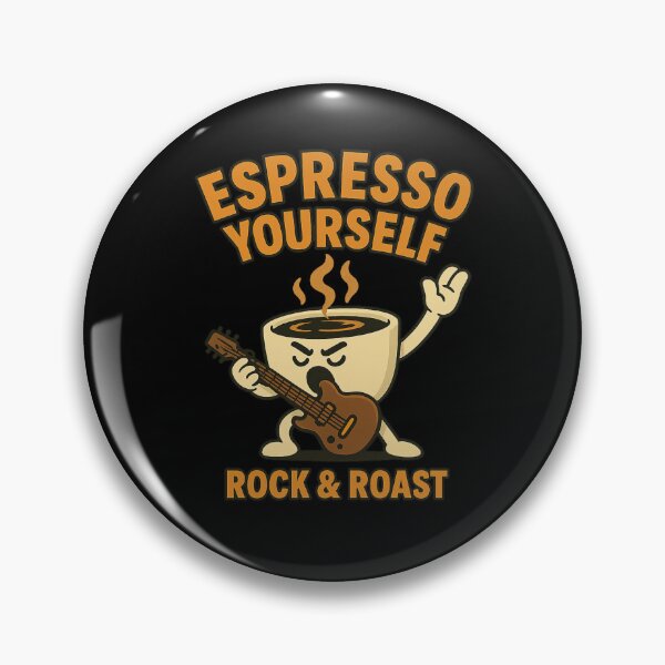 Item preview, Espresso Yourself – Rock & Roast designed and sold by Camp Chaos by Wharf Wreckers.