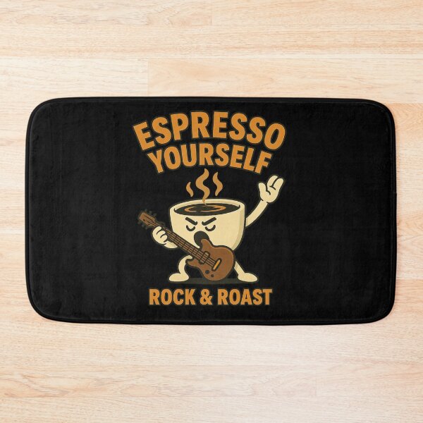 Item preview, Espresso Yourself – Rock & Roast designed and sold by Camp Chaos by Wharf Wreckers.