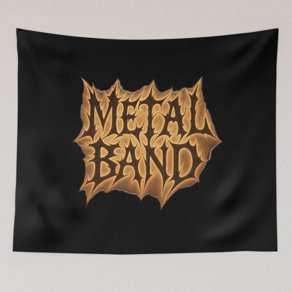Item preview, Metal Band Logo designed and sold by AnotherFemaleHuman.