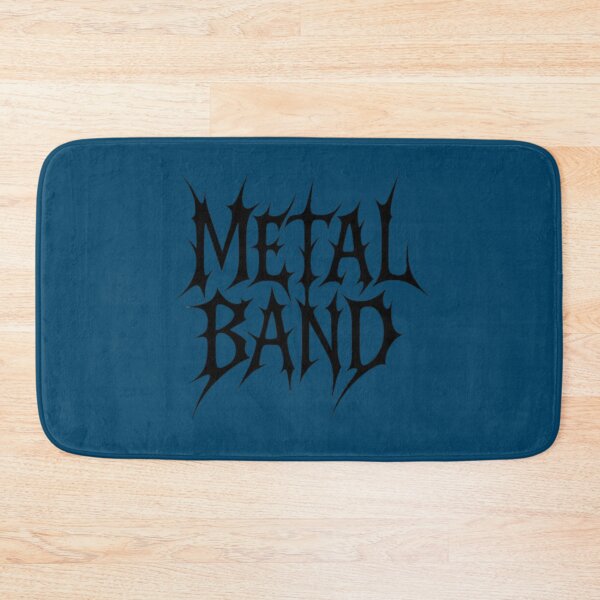 Item preview, Metal Band All Black Logo designed and sold by AnotherFemaleHuman.