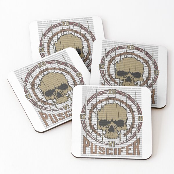 Item preview, Puscifer Vintage Skull designed and sold by Hairbepoppin.