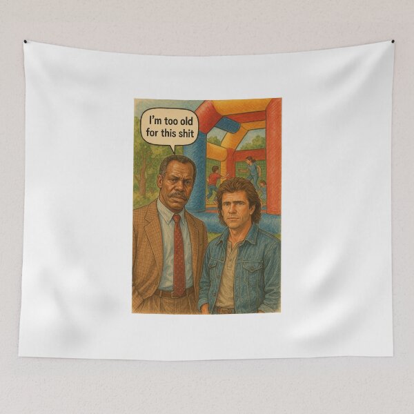 Item preview, I'm too old for this... designed and sold by iMIGHTwearTHAT.