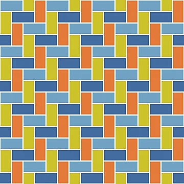 Artwork thumbnail, Colorful Tile Pattern Variant by PropRocket