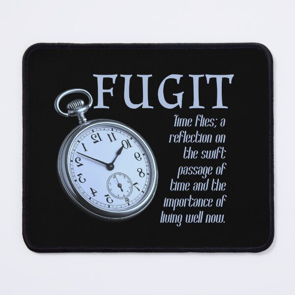 Item preview, Tempus Fugit - Latin philosophy  designed and sold by MileAMinBrain.