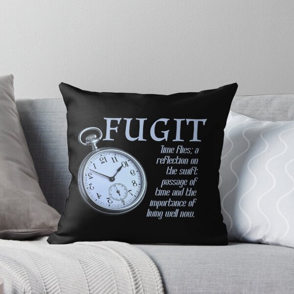 Item preview, Tempus Fugit - Latin philosophy  designed and sold by MileAMinBrain.