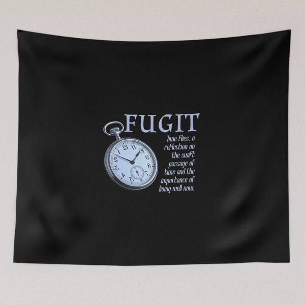 Item preview, Tempus Fugit - Latin philosophy  designed and sold by MileAMinBrain.