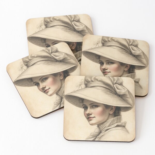 Item preview, Refinement in Sepia: Vintage Portrait designed and sold by KilianSzmid.
