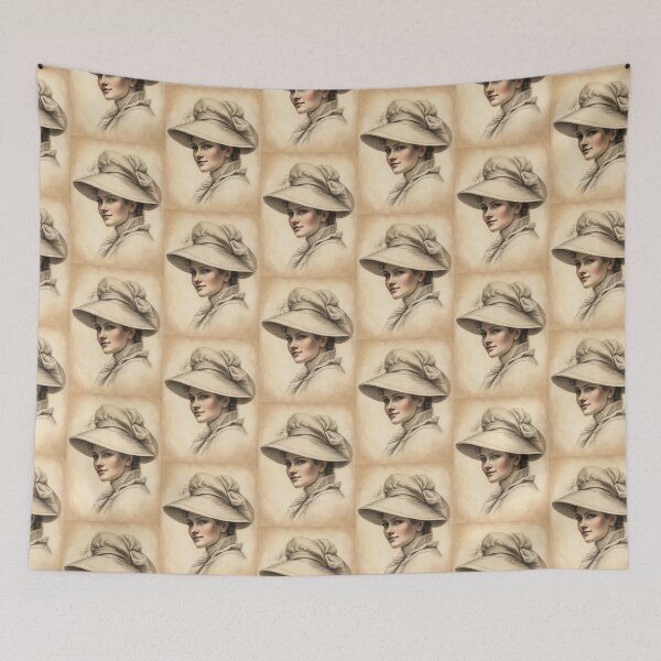 Item preview, Refinement in Sepia: Vintage Portrait designed and sold by KilianSzmid.