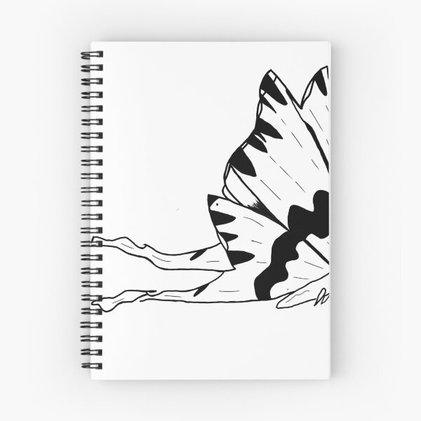 Item preview, black and white luna moth designed and sold by aylaagrayy.