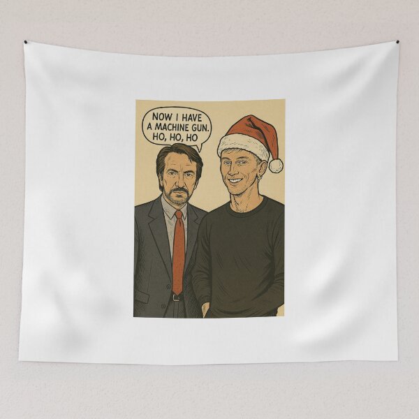 Item preview, Now I Have a Machine Gun. Ho, Ho, Ho. designed and sold by iMIGHTwearTHAT.