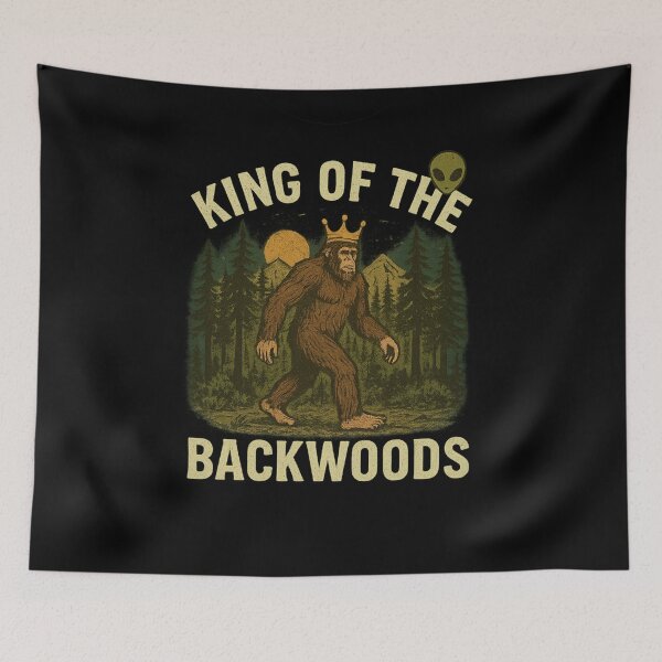 Item preview, King of the Backwoods designed and sold by MysteryAlien.
