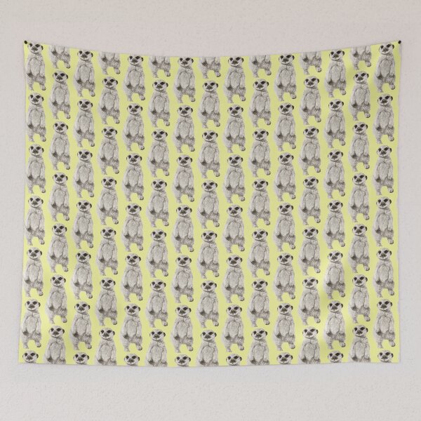 Item preview, Meerkat Sticker | L2D Biro Art designed and sold by L2Dcreations.