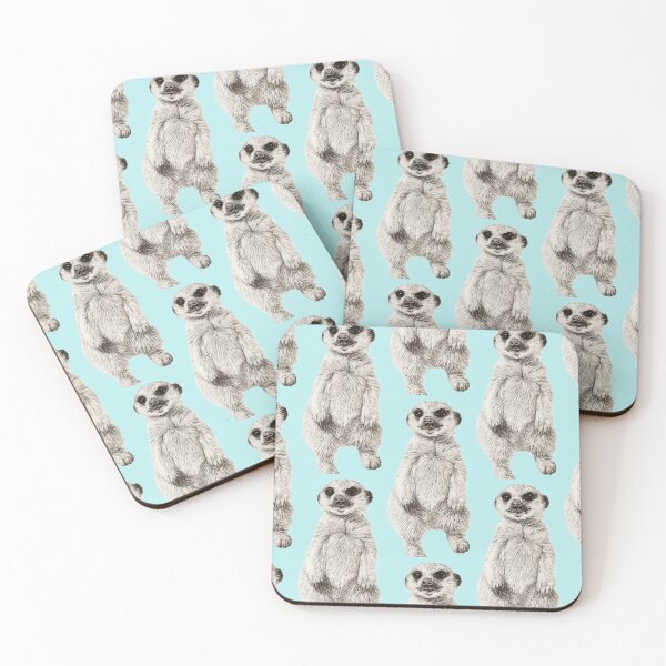 Item preview, Meerkat Sticker | L2D Biro Art designed and sold by L2Dcreations.