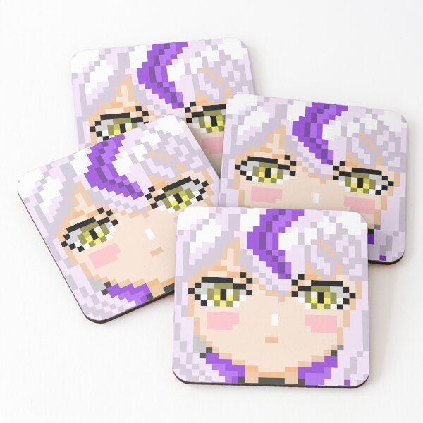 Item preview, [Hololive] Laplus Darknesss Flushed Pixel Art designed and sold by RobusonArts.