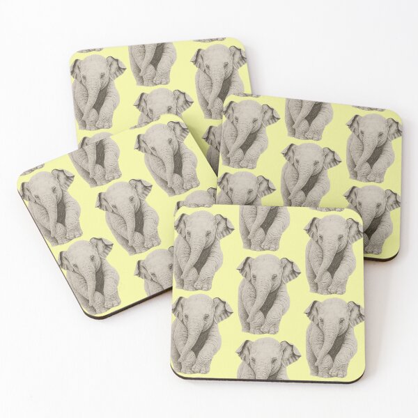 Item preview, Baby Elephant Sticker/L2D Drawing designed and sold by L2Dcreations.