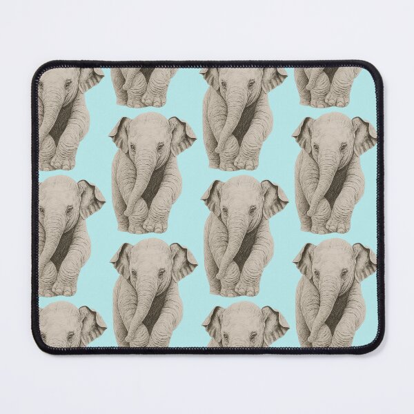Item preview, Baby Elephant Sticker/L2D Drawing designed and sold by L2Dcreations.