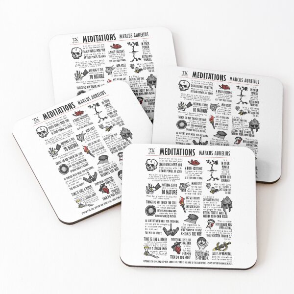Item preview, Visual Summary Meditations (Marcus Aurelius) designed and sold by TKsuited.