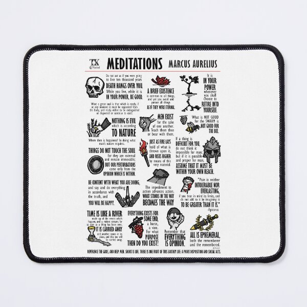 Item preview, Visual Summary Meditations (Marcus Aurelius) designed and sold by TKsuited.
