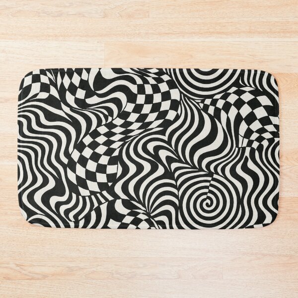 Item preview, retro pattern of black and white designed and sold by Kristylynn757.